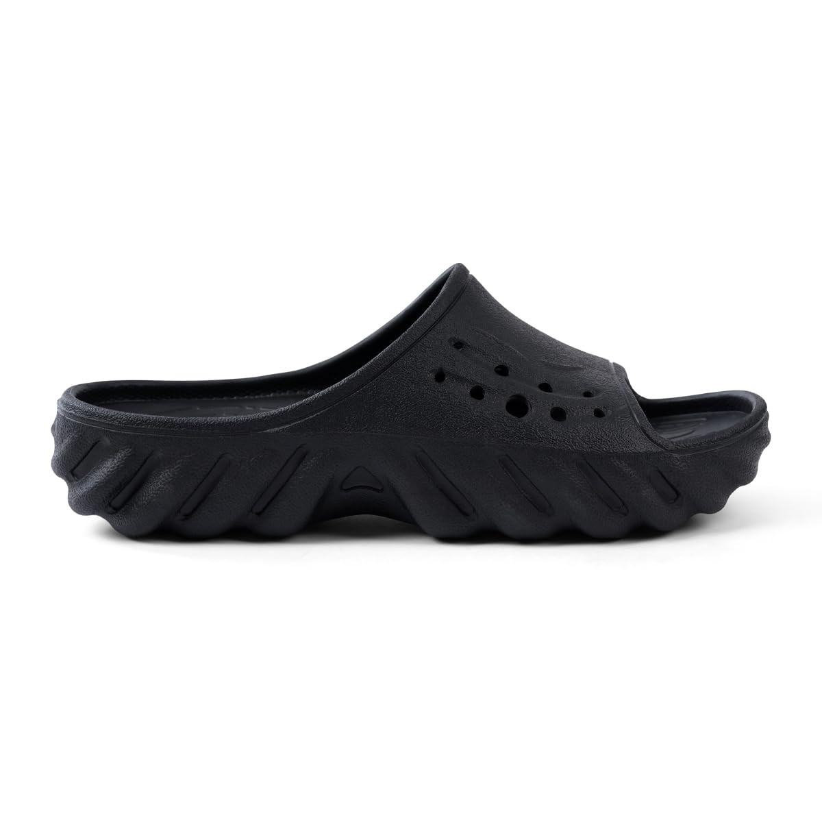 SOLETHREADS SHAKER Men Sliders | Stylish Trendy | Lightweight | Waterproof | Casual | Comfortable Slippers | Lifestyles | Hiking | Camping | Indoor | Outdoor | Poolside | Everyday Use | BLACK | UK 7 (B0CVB4316Z) Amazon Price History, Amazon Price Tracker