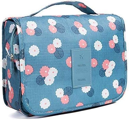 axQuly Multi Functional Travel Organizer Accessory Toiletry Cosmetics Bag Makeup or Shaving Kit Pouch for Men & Women |Hanging Toiletry Bag Travel Organizer (Color May Vary)