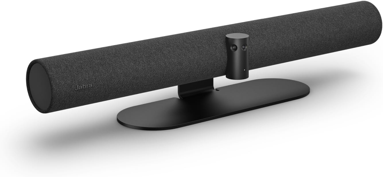 Jabra PanaCast 50 – Intelligent 180° Panoramic-4K Meeting Room Video Camera – Inclusive Video Conferencing Camera with Full Room Coverage, Easy to Set-Up Wide Angle Webcam with Microphones - Black-image-47