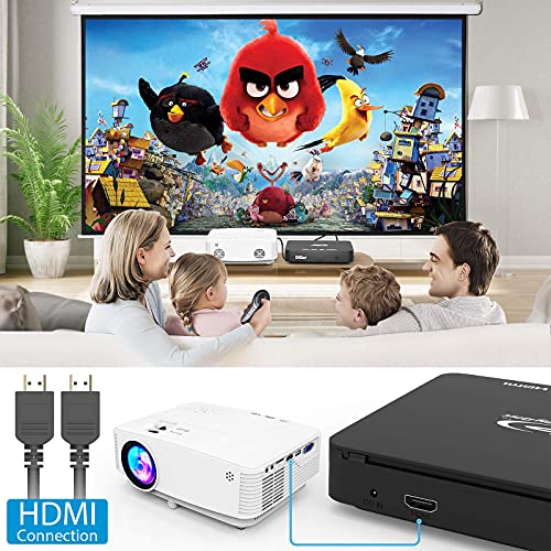 Super Mini Blu-Ray Disc Player For Tv,1080P Blue-Ray Hd Dvd Player, Portable Cd Hd Player Home Theater Disc Player, With Remote Control + Hdmi Av Cable + Built-In Pal/Ntsc, Support Usb Input #TOP1
