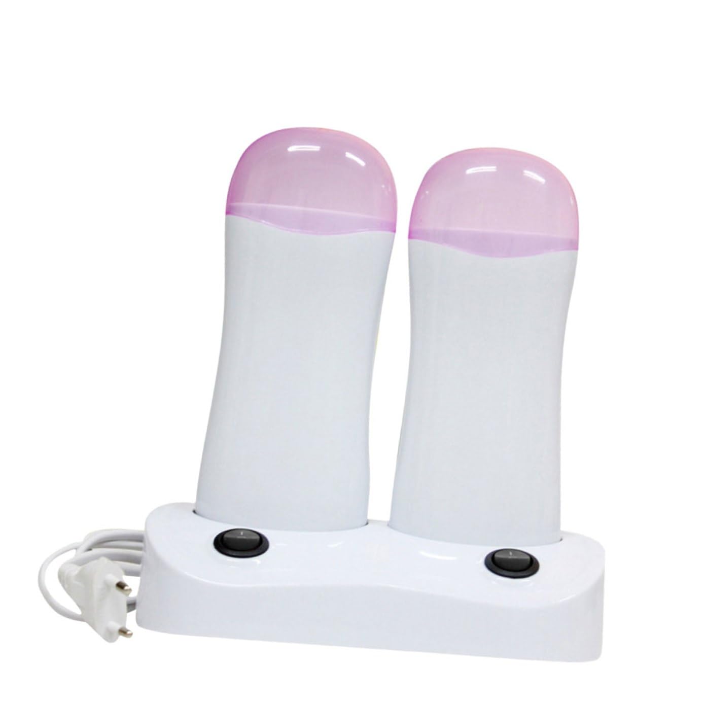 Healvian Macchina Depilatoria Portatile con Scaldacera Doppio Kit Elettrico per Depilazione Facile Usare per e Bikini