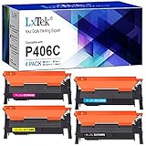 LxTek Kompatibel Tonerkartusche als Ersatz für Samsung CLT-406S CLT-P406C für Xpress C460W C410W (3er-Pack)