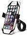 Okra Bicycle and Motorcycle Cell Phone Bike Mount Holder [Extra Secure] Handlebar Holder for iPhone Android all Smartphones Devices (Universal)
