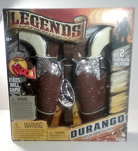 Imperial Toy Legends of The Wild West Durango Replica Series Cap Pistols & Double Holster Set