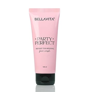 BELLAVITA Party Perfect 2-in-1 Face Wash | Party-Ready Skin | Instant Tan Removal | Instant Brightening | Even Skin Tone | For Men & Women | 100ml - image, photos