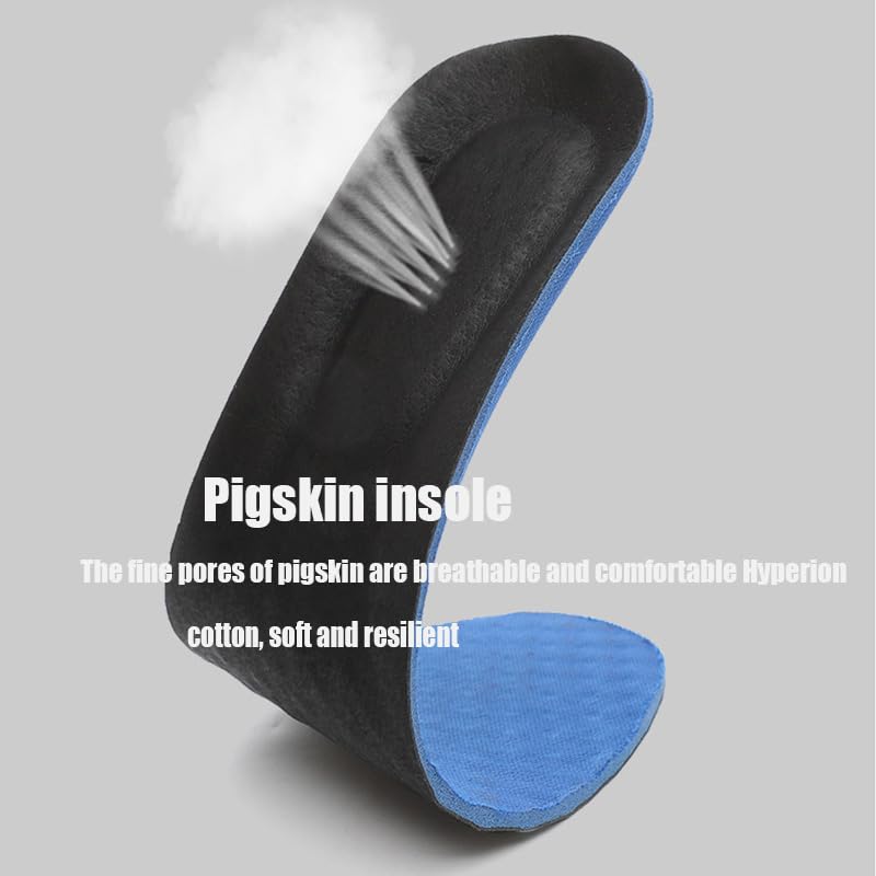 RiceelSor Men's Ltalian High-Top Chukka Boots With Side Zipper Non-Slip Shock Waterproof Warm Velvet Business Dress Chelsea Ankle Booties4