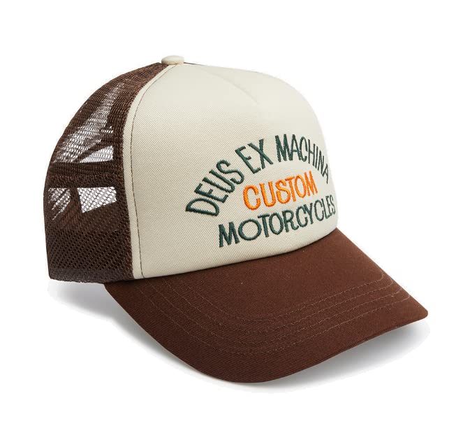 Deus Ex MachinaCanyons Trucker Cap - Brown Combo