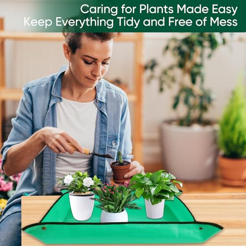 HKZ Repotting Mat for Indoor Plant – 43.5”&hellip;