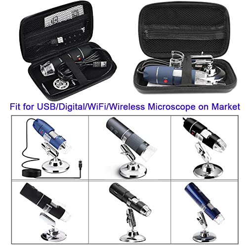 Ninyoon Original Usb Microscope Carrying Case Bag For Ninyoon Wifi & Usb Digital Microscope, Also Compatible With Other Brands Handheld Microscope #TOP5
