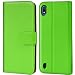 Produktbild Conie® Handy Hülle für Samsung Galaxy A10 Etui, Premium Booklet Cover Flip Schutzhülle für Samsung Galaxy A10 Tasche, Grün