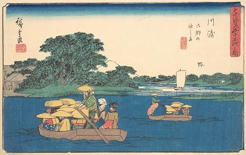 Pintura decorativa de Hiroshige para transformar la decoración de la sala de estar