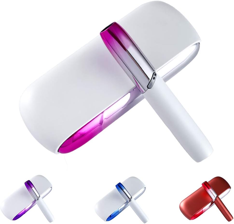 Compatible IQOS3.0 & IQOS3.0 DUO Slope Cap + Plated Door Cover Suit Pink