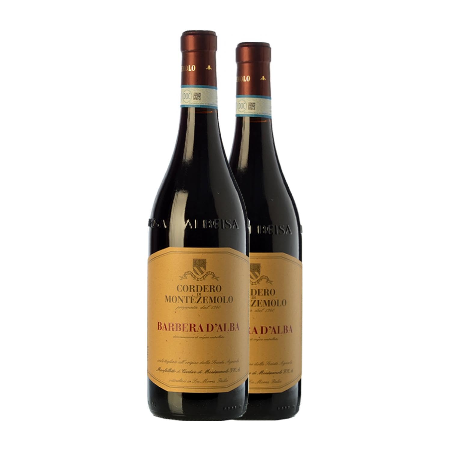 Cordero di Montezemolo Barbera Barbera d'Alba 75 cl Vino tinto (Caja de 2 Botellas de 75 cl)