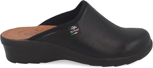 Fly Flot | Pantofole Donna in Tessuto Scaosciato con Fiore Ricaato