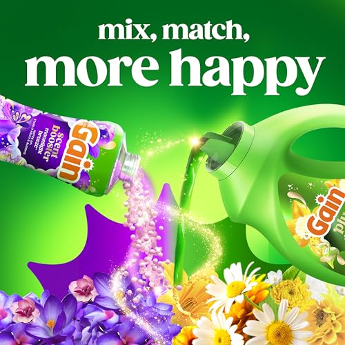 Gain in-Wash Laundry Scent Booster Beads Long-Lasting Fresh Scent Beads All Day Freshness and Odor Protection, Moonlight Breeze Scent, 24 oz (Packaging May Vary) - image 8