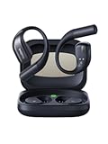 S70 Open Ear Earbuds Wireless Bluetooth&comma; 40H Battery IPX5 Waterproof&comma; Comfortable Lightweight Headphones for Running Gym Sports&comma; App Control&comma; Clear Calls&comma; Black