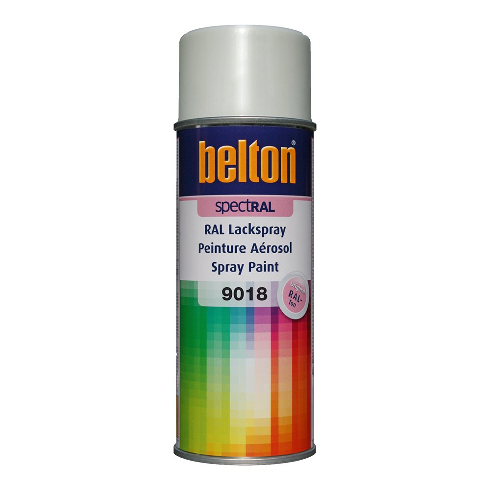12x KWASNY 324 194 BELTON SPECTRAL Lackspray RAL 9018 papyrusweiß hochglanz 400