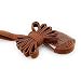 iSUN No Tie Shoelaces System with Elastic Laces - Brown - One Size Fits All Adult and Kids Shoes