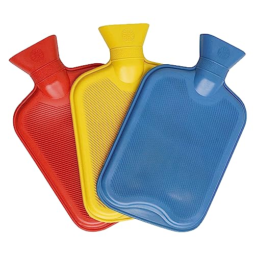 Pack of 3 Hot Water Bottles 2L