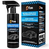 INfloo Nano Protezione Vernice Auto 500 ml, Quick Detailer Avanzato con Effetto Idrofobico, Spray Protettivo per Carrozzeria, Lucidante Auto con Brillantezza a Specchio e Protezione Nano