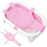 Baby Badewanneneinsatz,Babywanne Kissen,Baby Badewanne Pad,Neugeborene Badesitz,Säuglings-Badewannensitz,Badewannensitz,Babybadewanne Badesitz,Baby Badewanne（OHNE Badewanne）