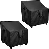 Vista 11 de OutdoorLines Funda Impermeable para Silla de Muebles de Exterior - Fundas para Sillas de Patio y Césped Resistentes a los Rayos UV para Muebles