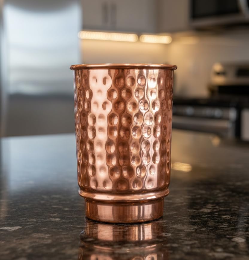 Vasos de Cobre Hechos a Mano Pack x4 miniatura 3