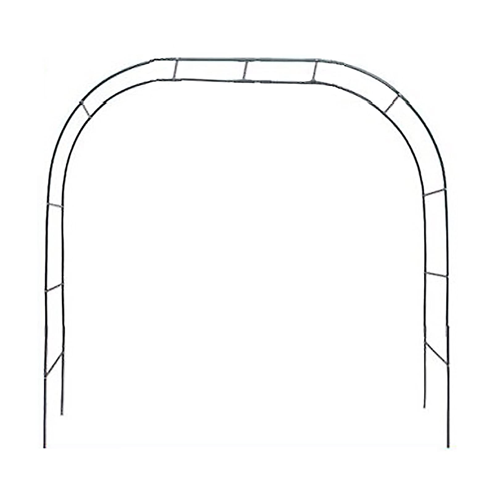 Arco da giardino, grande pergolato in metallo pergolato per matrimonio arco da giardino per varie piante rampicanti o cortile, prato, decorazione per feste di nozze