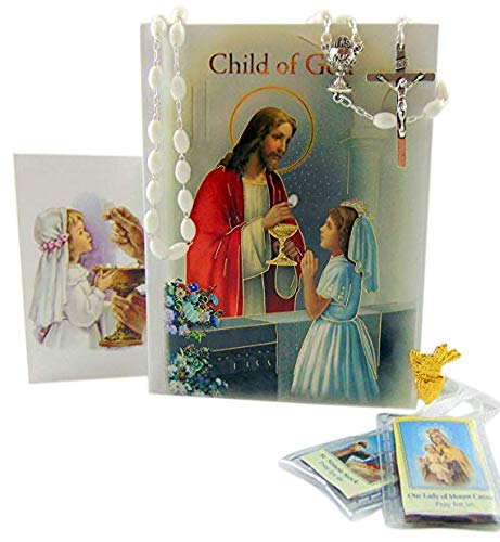 First Communion Missal And Rosary Bracelet Gift Set For Girls C5162 | Winning Awards - View #10