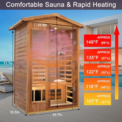 outdoor sauna cabin Bundle product image