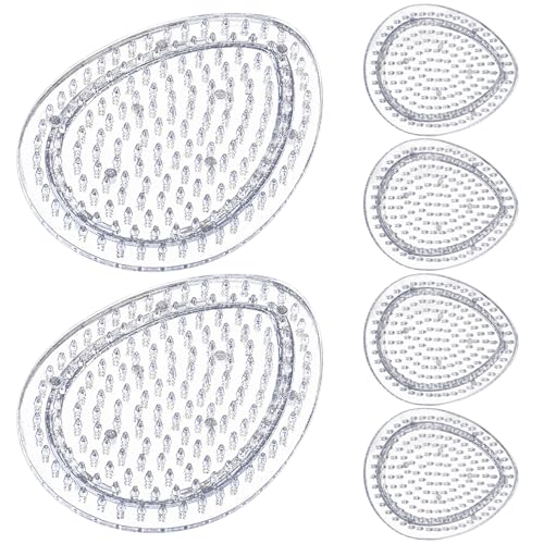 Healife 6 Stück bügelperlen platten, bügelperlen 5mm, bügelperlen vorlagen, bügelperlen schablonen 9x7cm, transparent eiform Healife 6 Stück bügelperlen platten, bügelperlen 5mm, bügelperlen vorlagen, bügelperlen schablonen 9x7cm, transparent eiform