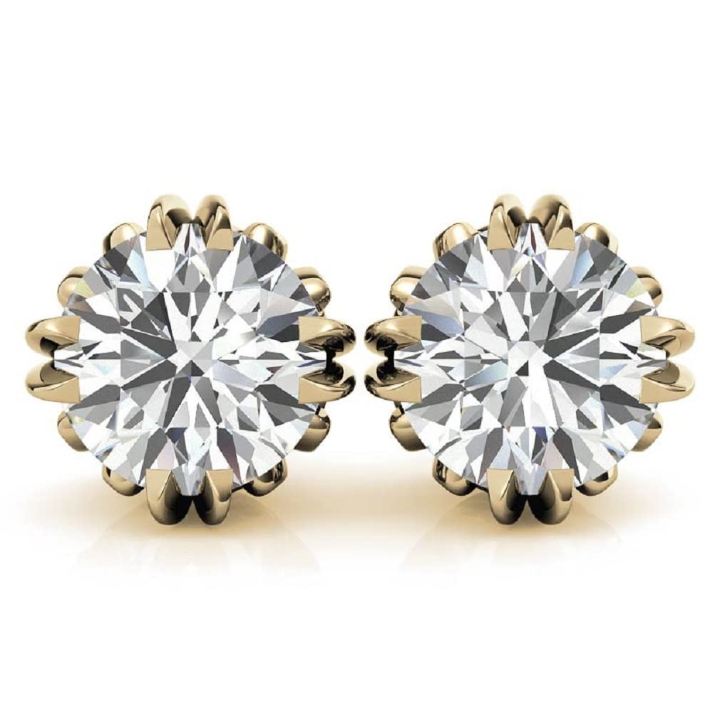 Antique Designer Moissanite Earring