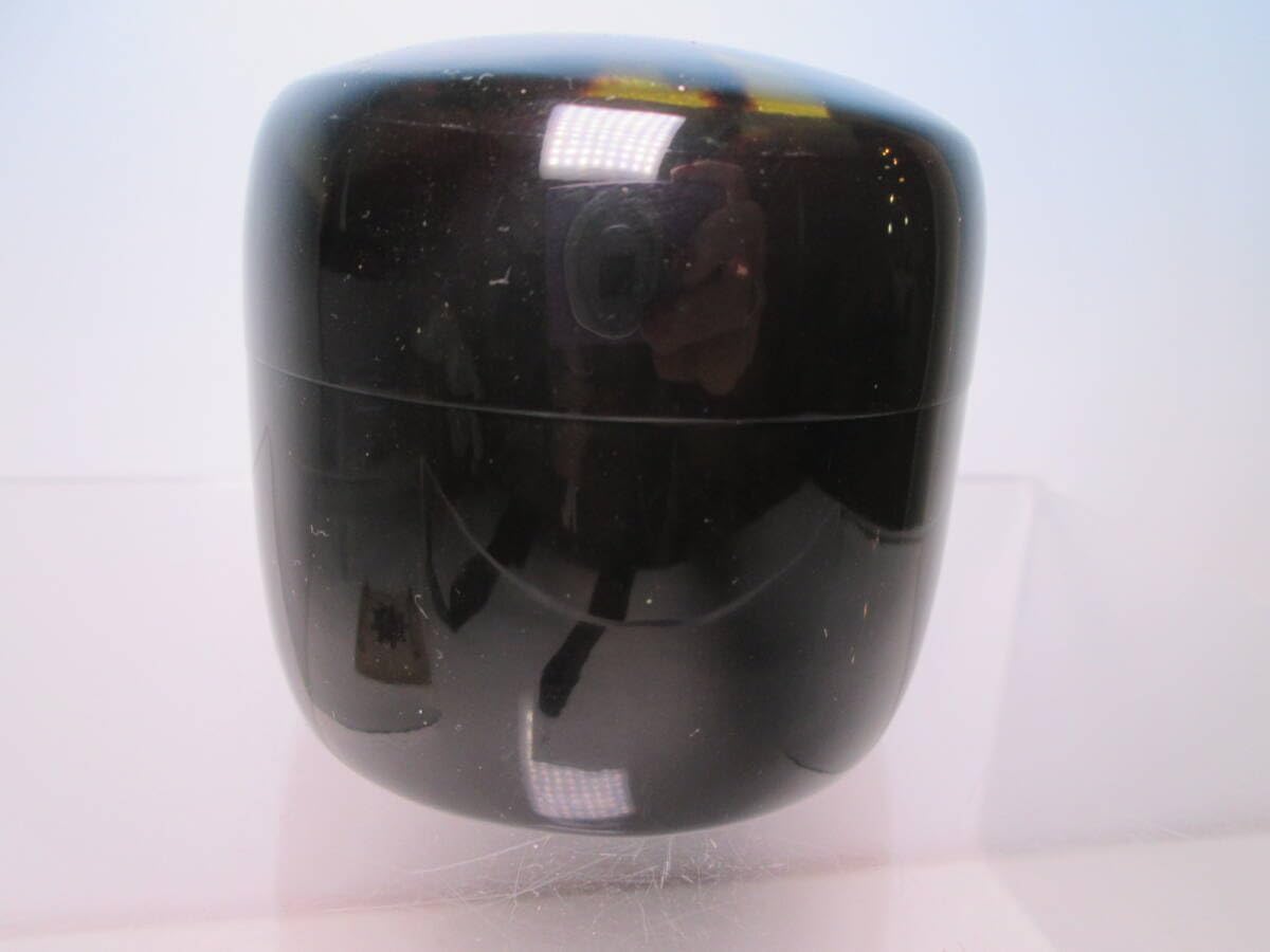 本鼈甲　棗なつめ　 箱付 　茶道具　べっ甲　 茶筒　茶器　定価65万円 Amazon.co.jp: 茶道具 菊地鼈甲店 本鼈甲 棗 共箱 : ホーム