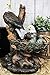 Ebros Gift Wildlife Habitat Bald Eagle Family in Nest Statue 12