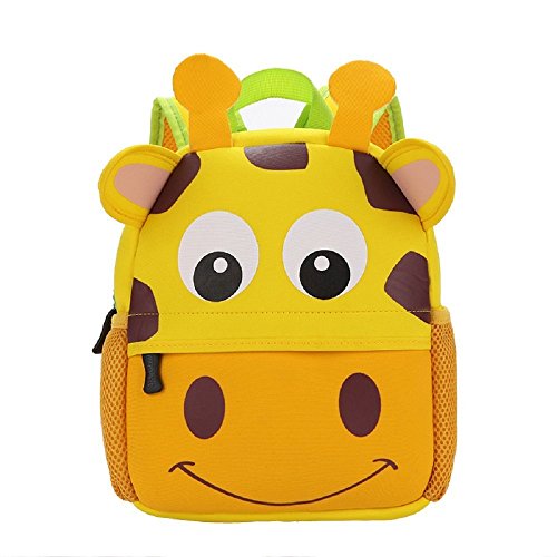 Preisvergleich Produktbild DafenQ Babyrucksack Niedlich Animal Kinderrucksack Kleinkind Kindergartenrucksack für Kinder Jungen Mädchen (Giraffe)