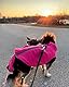Gooby Fleece-Hundepullover mit Reißverschluss – Blau, Größe S – warme Fleece-Hundejacke zum Hineintreten mit Doppel-D-Ring für Leine – Winterpullover für kleine Hunde – Hundekleidung für kleine Hunde,