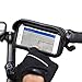 Iphone Bike Mount Holder with Water Resistant Pouch. Motorcycle and Bicycle Mount that Fits Most Smart Phones, Including iPhone 7, 6s, 6, 5s, 5 and Mobile Devices or GPS