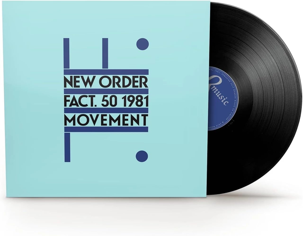 New Order Movement LP vinyl Europe Factory 2025 reissue LP with inner FACT50