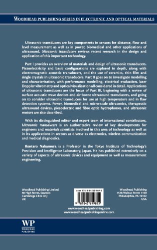Ultrasonic Transducers: Materials and Design for Sensors, Actuators and Medical Applications (Woodhead Publishing Series in Electronic and Optical Materials) - Thumbnail 2