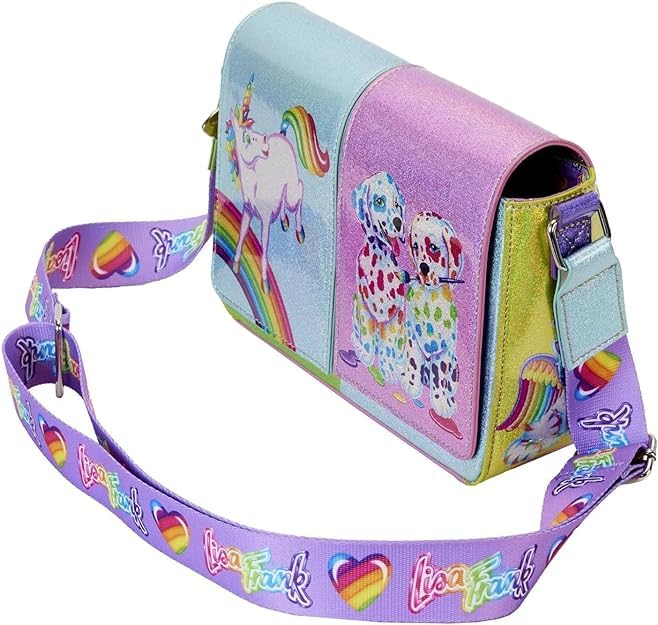Loungefly Lisa Frank Color Block Crossbody3