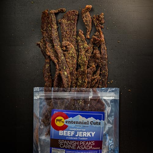 Image of Centennial Cuts Beef Jerky - Spanish Peaks Carne Asada, High Protein, 7 oz Snack