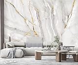 YQWDMX -Gold Marble Fabric Wallpaper Abstract Texture Mural Living Room 180' x 115' (Not Peel and Stick)