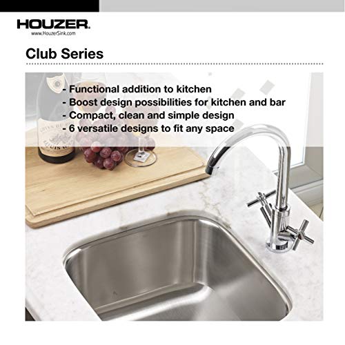 Houzer Cf-1830-1 Club Series Undermount Round Bar/Prep Sink #TOP4