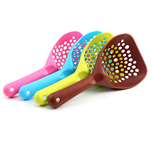 Ecloud Shop Pelle à déjections animales en plastique solide, idéale pour nettoyer après votre...