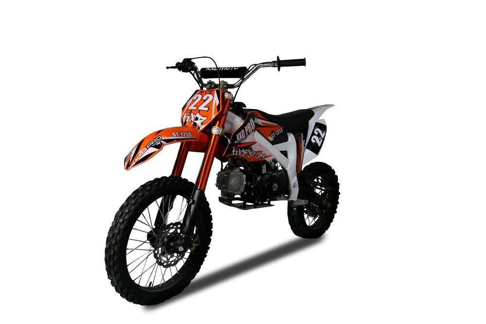 125ccm Dirtbike Pitbike KXD 612 4Takt 12PS Automatik 17/14 Enduro Cross Motorrad