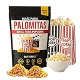 AF® - Maiz para palomitas premium 925g sin GMO, maiz palomitas crujientes en bolsa zip - Perfecto para cine en casa y recetas dulces o saladas
