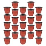 YARNOW 150stücke Pflanztöpfe Kunststoff Anzuchttöpfe Mit Ablauflöchern Für Sukkulenten Und Pflanzen Für Garten Und Wohnraum Praktische Blumentöpfe Für Setzlinge Und Pflanzenpflege