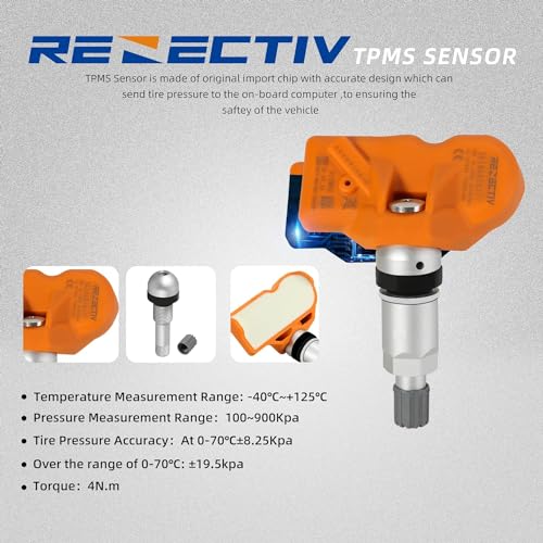 RENECTIV TPMS Sensor BMW,4pcs 433mhz Tire Pressure Monitor Sensors Fit for BMW Replace#36106856227 - Image 5