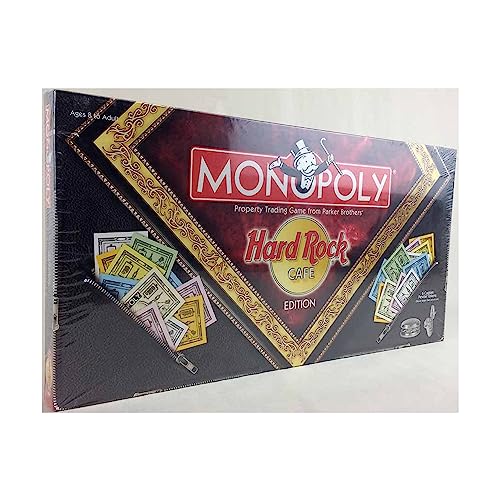 monolopy pezzi di gioco gettoni gettoni set HARD ROCK CAFE HARDROCK