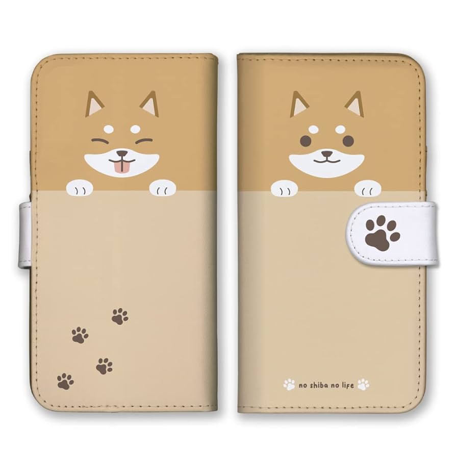 Y!mobile Libero Flip ホワイト 可愛い柴犬のケース付き Y!mobile Libero Flip ホワイト 可愛い柴犬のケース付き Libero